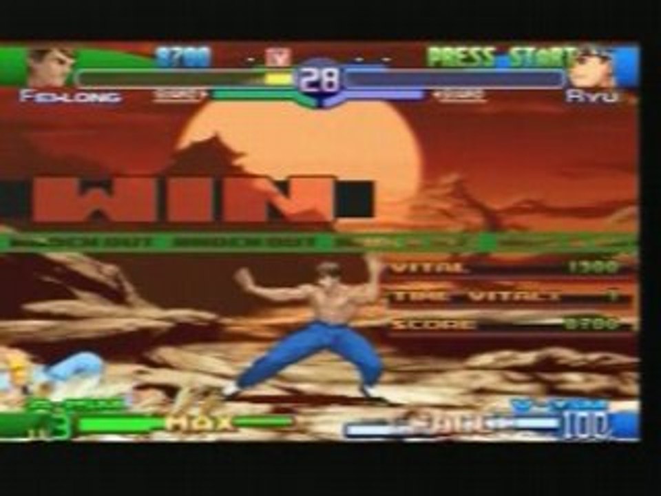 Fei-Long vs Ryu