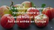 Un emballage en spray révolutionnaire qui conserve fruits et légumes fait son entrée en Europe