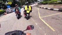 Adrenaline Junkies Perform Heart-Stopping Stunts Off Tower in Kuala Lumpur