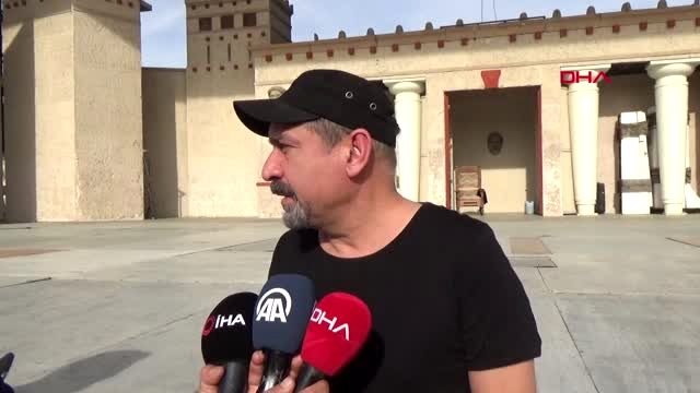 Antalya anadolu ateşi'nin gösterilerini yaptığı aspendos arena boşaltılıyor