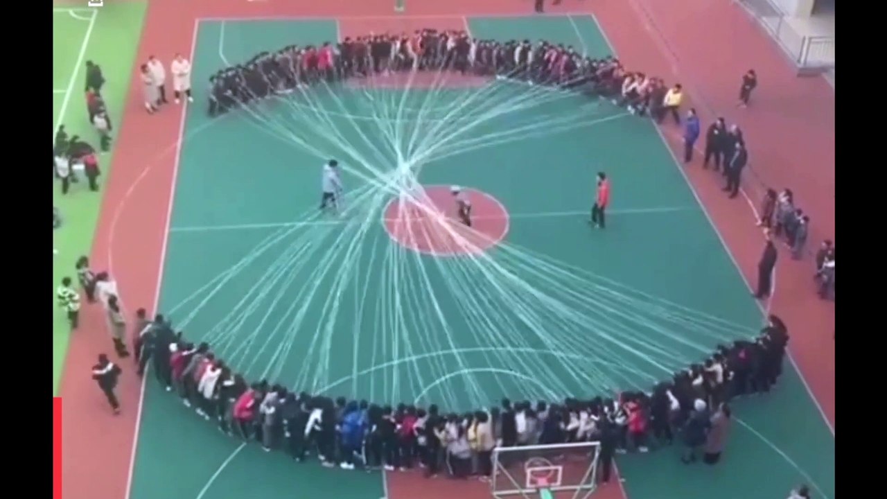 La corde à sauté la plus grande du monde !