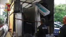 Lucca - Immigrati clandestini arrivano nascosti nei camion (20.12.19)