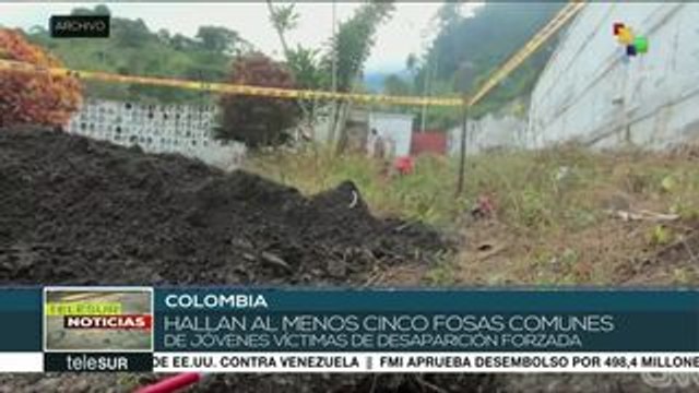 Colombia: hallan otras cinco fosas comunes en Sucre