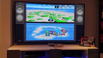 Prise en main de Mario Kart sur Super Nes Mini