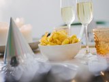 Potato Chips and Sparkling Wine Is the Perfect High-Low Party Combination