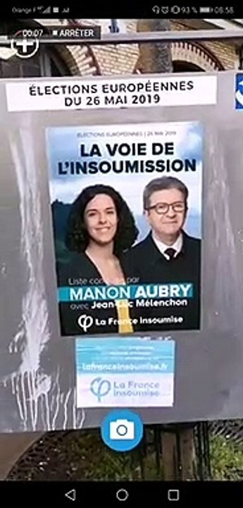 Extrapol - élections européennes - propositions sur les frontières