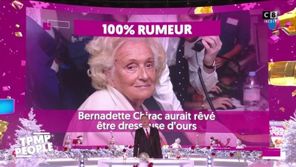 Bernadette Chirac voulait faire entrer un ours au conseil des Ministres
