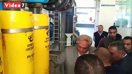 محافظ مطروح يتفقد محطات الرميلة لتحلية مياه البحر