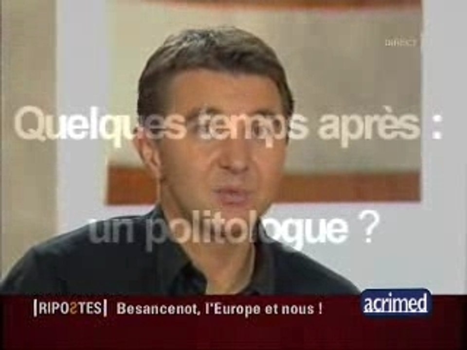 Ripostes - Moati - Besancennot - 3 fev. 2008