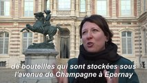 Avenue de Champagne: sous les pavés, plus de 200 millions de bouteilles !