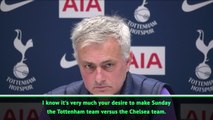 Mourinho '100 per cent Tottenham' ahead of Chelsea visit