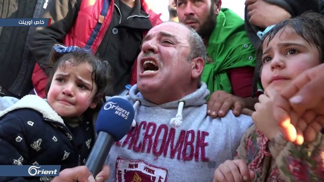 مظاهرة على طريق باب الهوى تنديدا بقصف الاحتلال الروسي ومليشيا أسد على إدلب