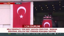 Milli denizaltı ''Piri Reis'' havuza çekiliyor