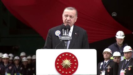 Erdoğan: "Hiç kimse bizi dışlama, kıyılarımıza hapsetme, ekonomik çıkarlarımızı gaspetme niyetiyle...