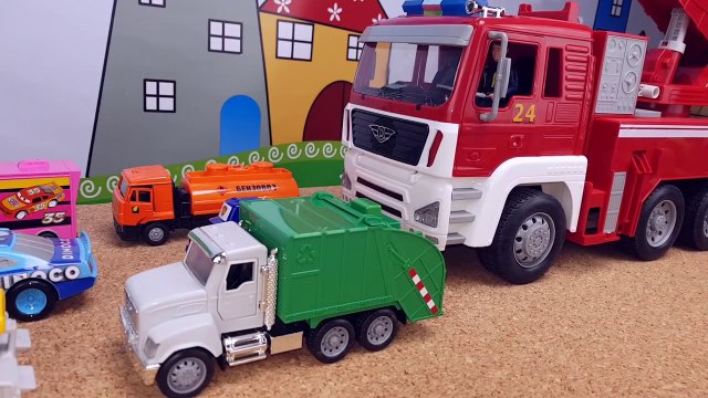 الحرائق الكبيرة الشاحنات وراء الحريق في منزل تفريغ لعبة روما وديانا يلعبان في الخارج. قاما بنصب ترامبولين وقررا أن يلعبا عليها. على الرغم من ذلك، روما بدأ باللعب في دوره، ولم يسمح للديانا باللعب! ذهبت تشكو إلى والدها، لكن الوالد كان نائمًا. لذلك قامت ديان