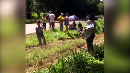 Veículos se envolvem em grave colisão na PR-180 e Corpo de Bombeiros é acionado