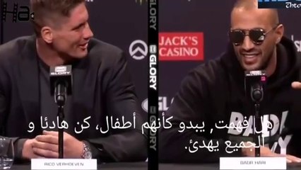 Rico vs badr hari collision 2