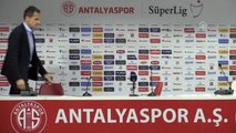 Antayaspor-MKE Ankaragücü maçının ardından