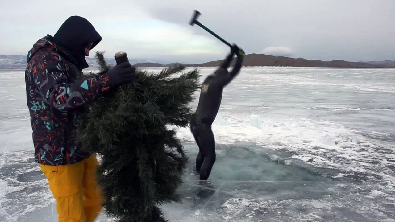 Desbravando o lago congelado