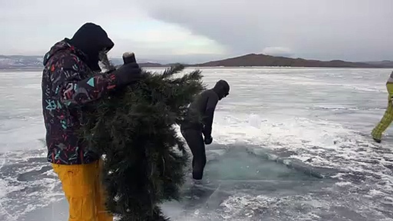 Desbravando o lago congelado
