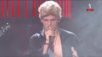 Nenad Pagonis kao Billy Idol (TLZP FINALE 2019)