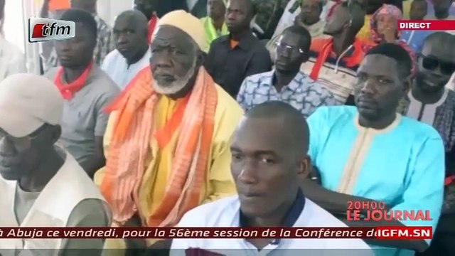 REPLAY - JT Français 20h - Pr : CHEIKH TIDIANE DIAHO - 20 Décembre 2019