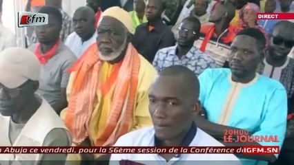 REPLAY - JT Français 20h - Pr : CHEIKH TIDIANE DIAHO - 20 Décembre 2019