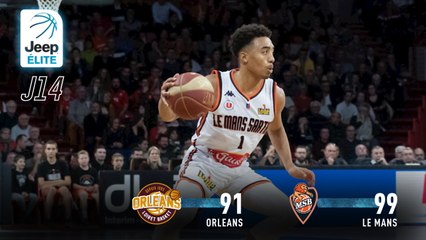 Jeep® ÉLITE : Orléans vs Le Mans (J14)