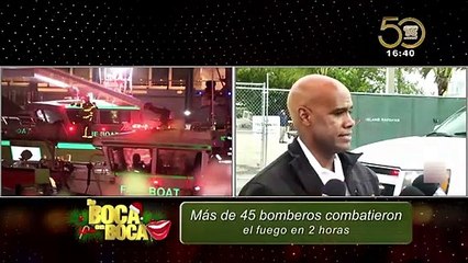 VIDEO | Así quedó el lujoso yate de Marc Anthony tras el incendio