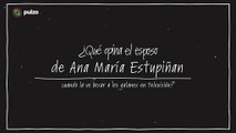 ¿Qué opina esposo de Ana María Estupiñán de escenas amorosas de ella con galanes en TV?