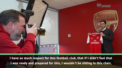 Arteta vows to 'burn blood' from Arsenal helm