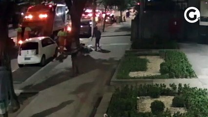 Suspeitos arrombam carro de jovem na Praia do Canto