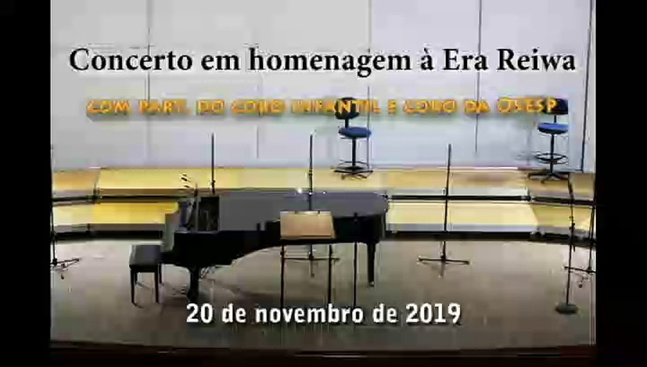 Coro da OSESP - Cántico de Celebración (Leo Brouwer-1939) - 20 de novembrp de 2019