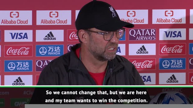 Flamengo came to win, Liverpool were told to stay at home for the cup- Klopp