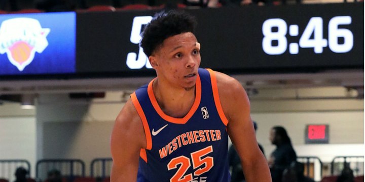 Ivan Rabb Posts 18-Point, 15-Rebound Double-Double vs. Greensboro Swarm