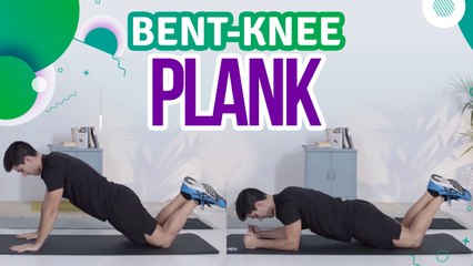 Bent-knee plank - Fit People