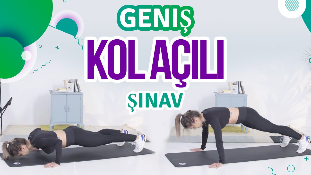Geniş kol açılı şınav - Sporcuyum