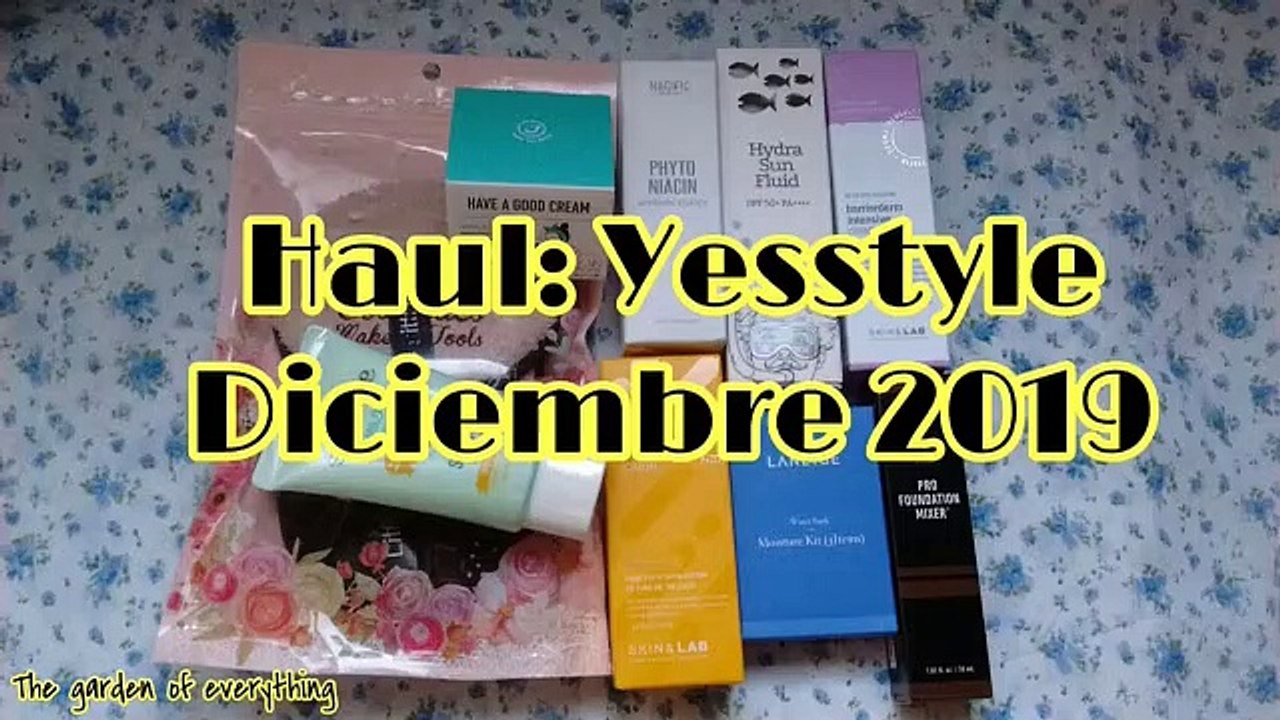 Haul Yesstyle Dic 2019
