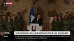 A Abidjan, Emmanuel Macron veut rassurer les militaires Français: "Quand on est militaire on ne touche pas la retraite, on a une pension. C'est différent"
