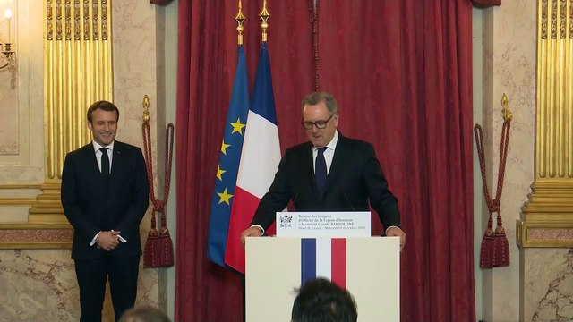 Remise des insignes d’officier de la Légion d’honneur à M. Claude Bartolone - Discours - Mercredi 18 décembre 2019