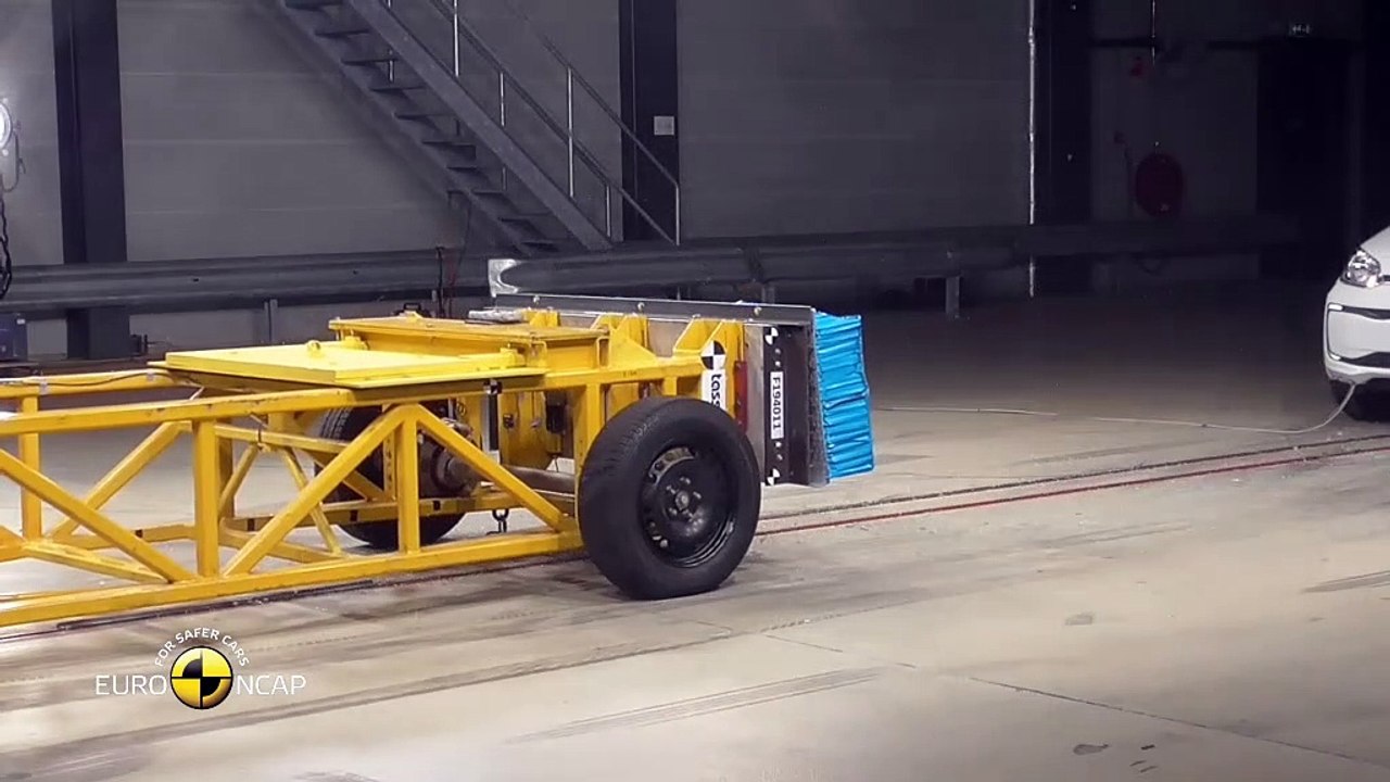 La Volkswagen up! obtient trois étoiles sur cinq possibles aux crash-tests Euro NCAP