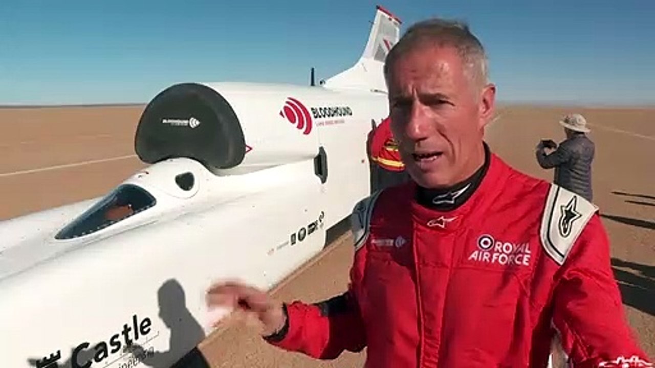 Bloodhound: Briten tüfteln am schnellsten Fahrzeug der Welt