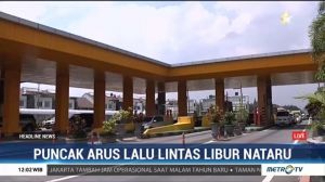 Libur Nataru, Gerbang Tol Pasteur Ramai Lancar