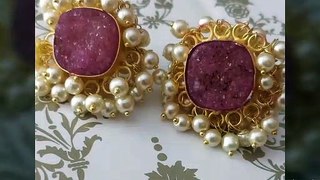 Beautiful earrings collection /short earrings designs /trendy earrings designs