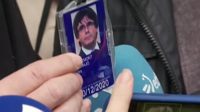 Puigdemont: Mi deseo es visitar Cataluña muy pronto