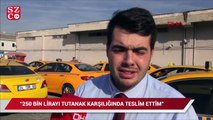 250 bin lirayı sahibine teslim etti