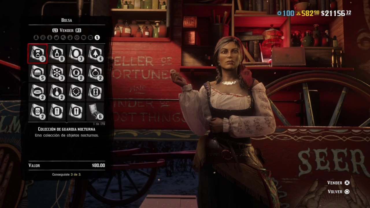 Red Dead Redemption 2 Online Localización de Objetos Colección De Guardia Nocturna (Nuevas Ubicaciones de la colección)
