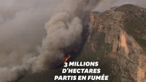 En Australie, les images des incendies monstres vues du ciel