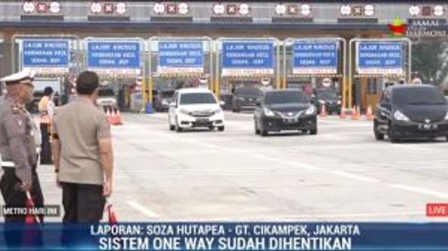 Sistem Satu Arah di Tol Trans Jawa Dihentikan