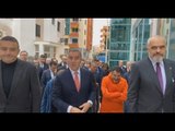Rama çon Vuçiç e Zaev në Durrës për të parë dëmet e tërmetit
